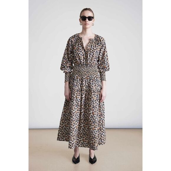 Apiece Apart La Ventura Maxi In Leopard Small - Picture 1 of 9